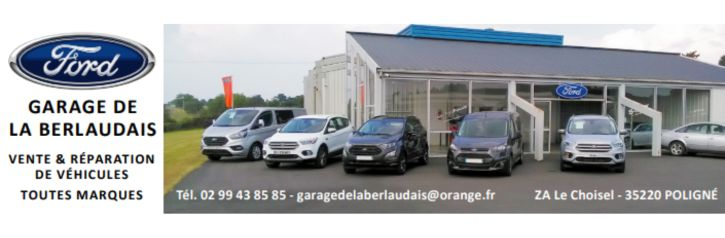 Sponsor USTG PANCE POLIGNE : Garage de la Berlaudais