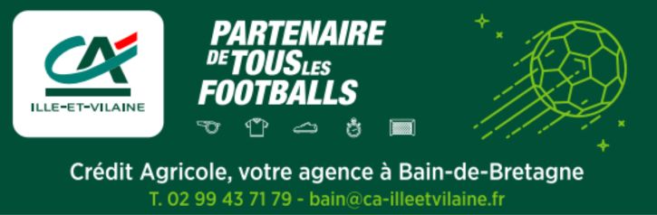 Sponsor USTG PANCE POLIGNE : CrÃ©dit Agricole - Bain-de-Bretagne